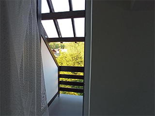 Apartmán Violeta - balkónek