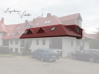Zde se v objektu nachází Apartmán Violeta