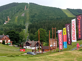 Harrachov - skokanské můstky / vlek